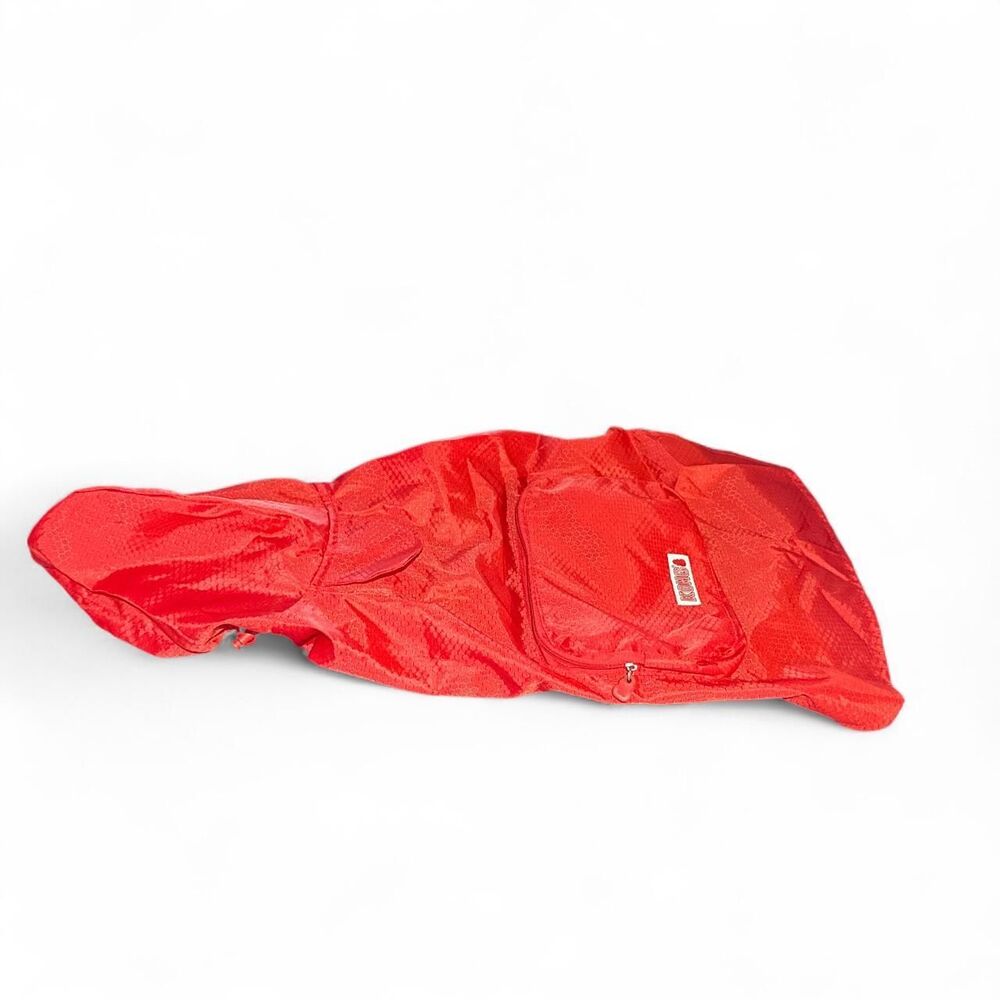 KONG DOG MEDIUM Red windbreaker jacket